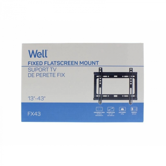 Suport TV de perete FX43 -13'' - 43'' FIX [3]