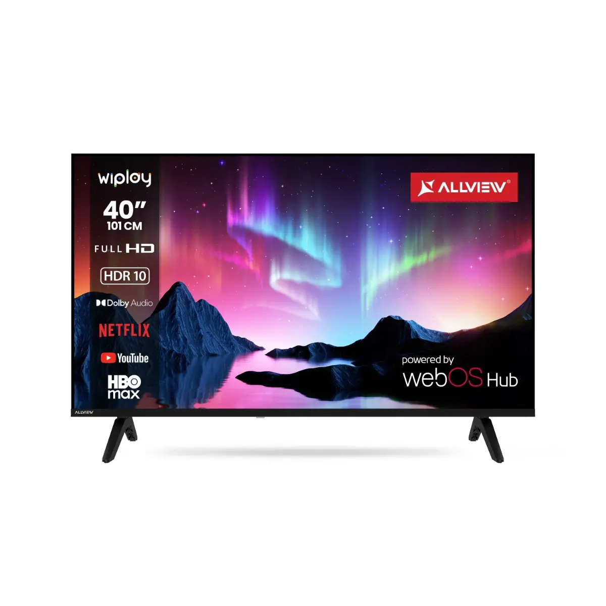 Televizor DLED Allview 40WIPLAY6301-F, 101 cm, Full HD, Clasa E, Negru [2]