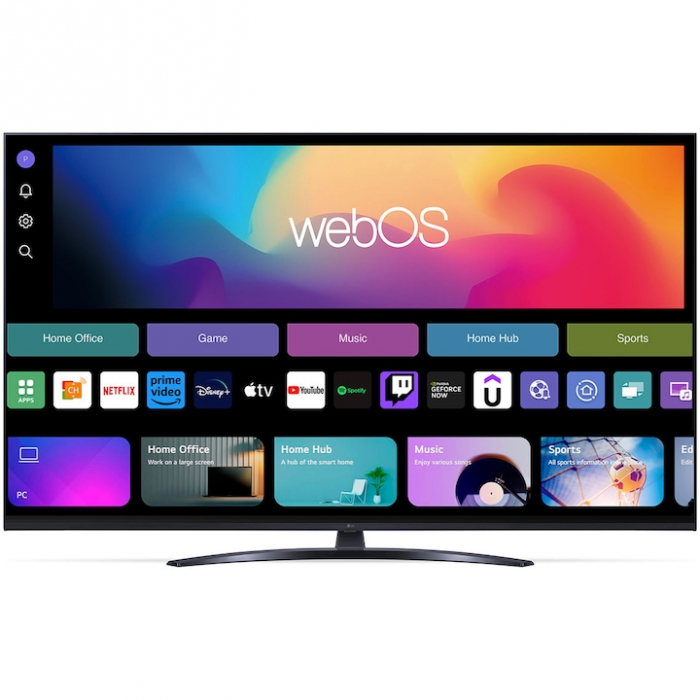 Televizor LG LED 55UT81003LA, 139 cm, Smart, 4K Ultra HD, Clasa G (Model 2024) [2]