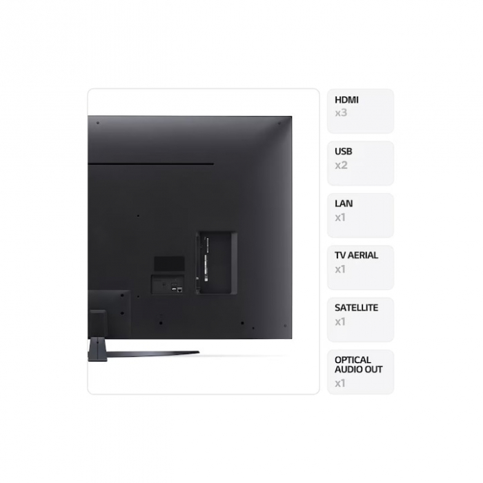 Televizor LG LED 55UT81003LA, 139 cm, Smart, 4K Ultra HD, Clasa G (Model 2024) [14]