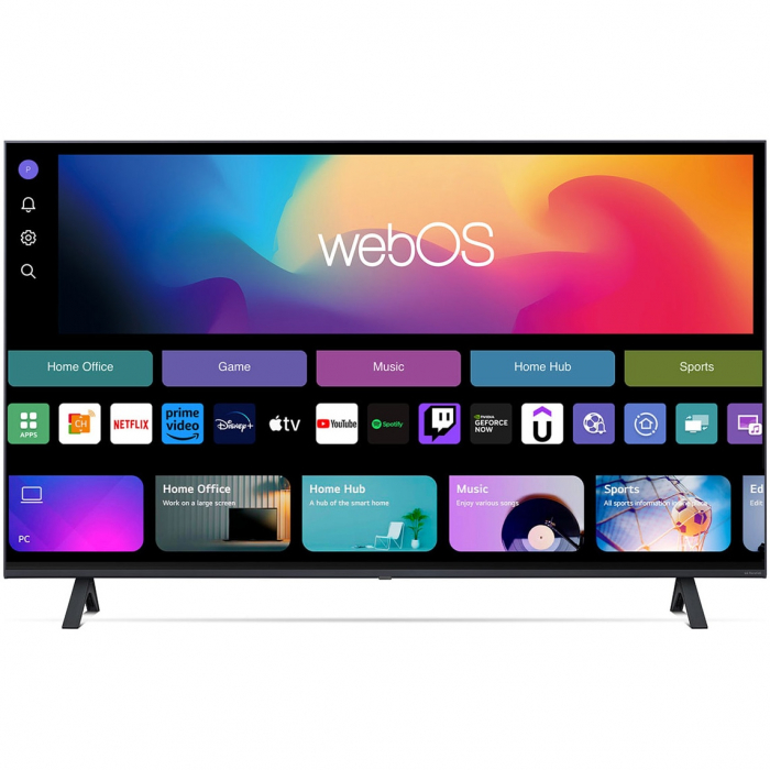 Televizor LG NanoCell 43NANO81T3A, 108 cm, Smart, 4K Ultra HD, Clasa G (Model 2024) [2]