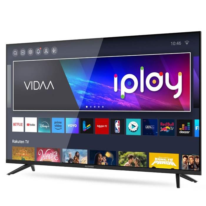 Televizor QLED Smart Allview QL43iPlay6200-U, diagonala 109 cm, Ultra HD / 4K, clasa F, sistem operare VIDAA, HDR, Dolby Audio, negru [3]