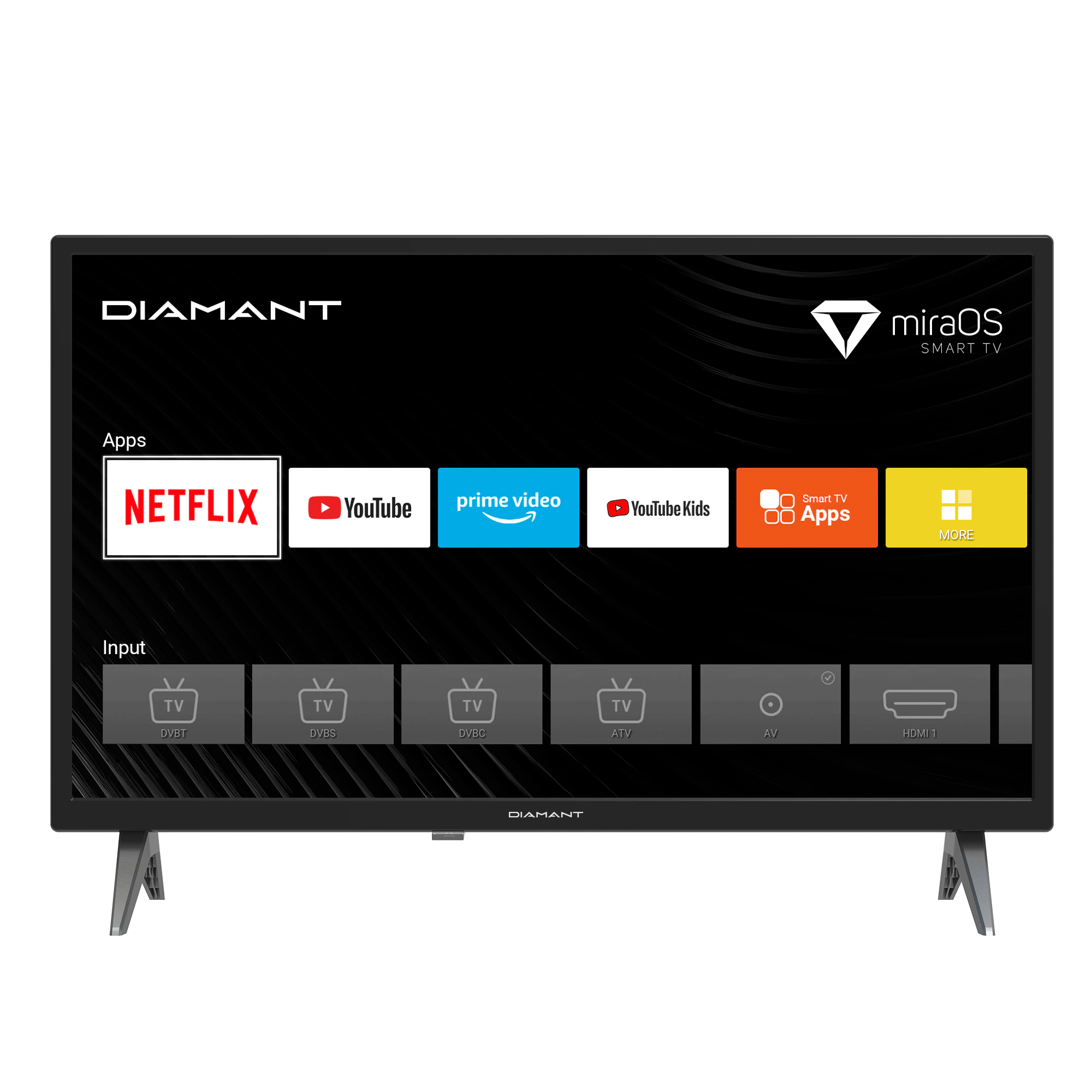Televizor Diamant 32HL4330H/B, 80 cm, Smart, HD, LED, Clasa E [1]
