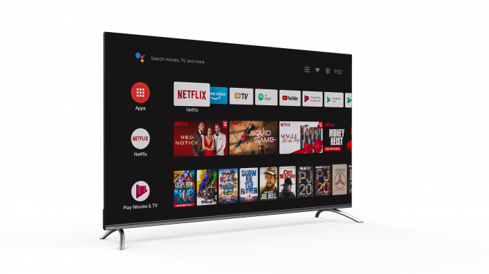 Televizor AndroidTV Vivax Q Series 55Q10C, 55 inch, QLED, UHD, Android11, Wi-Fi + Bluetooth [2]