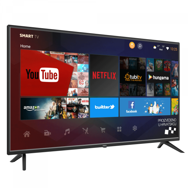 Televizor Smart Vivax TV-40LE113T2S2SM V2, 100 cm, Full HD, Clasa F, Negru [3]