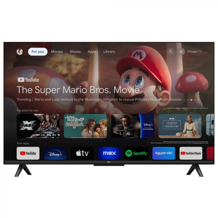 Televizor TCL LED 43V6B, 108 cm, Smart Google TV, 4K Ultra HD, Clasa F [6]