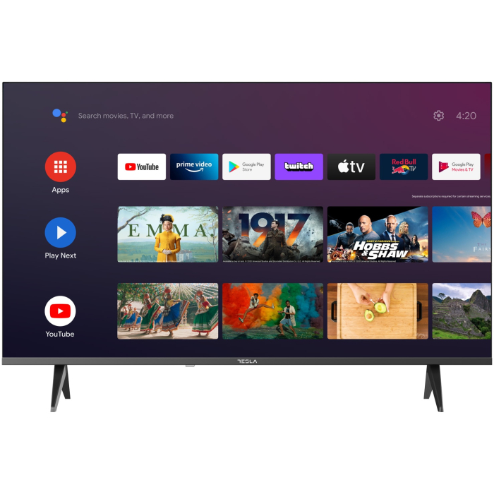Televizor Tesla LED 43E635BFS, 109 cm, Smart Android, Full HD, Clasa E [1]