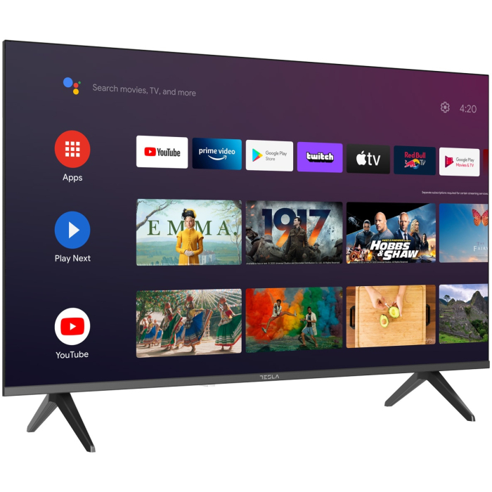 Televizor Tesla LED 43E635BFS, 109 cm, Smart Android, Full HD, Clasa E [2]