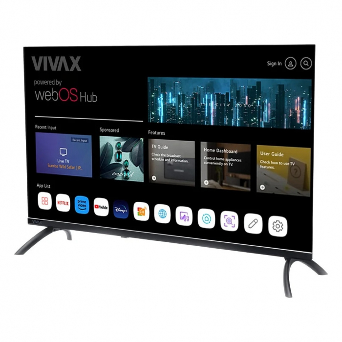 Televizor VIVAX LED 32LE110WO, 81 cm, Smart, HD, Clasa E, WiFi, CI+ (Model 2025) [7]