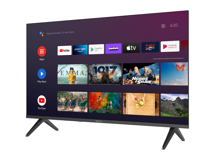 Televizor Tesla LED 40E635BFS, 101 cm, Smart Android, Full HD, Clasa E [2]