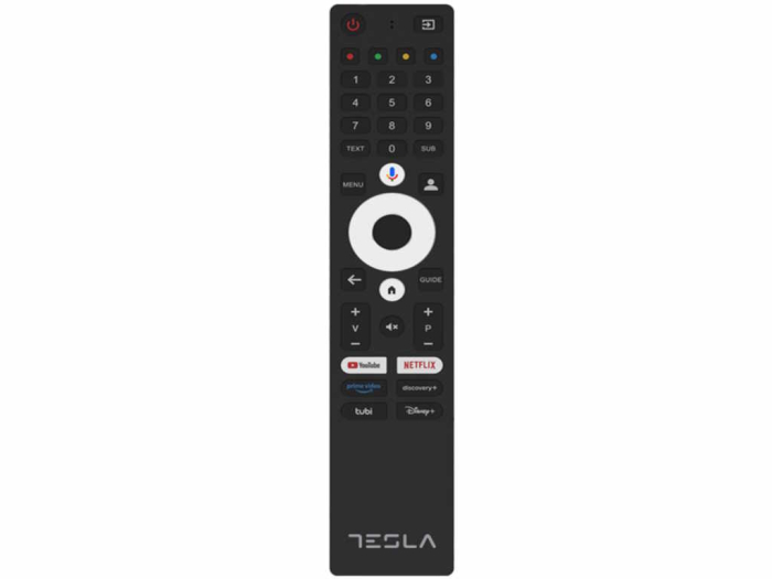 Tesla Google TV DLED 43E655BUS, 109 cm, UHD, negruDVB-T/T2/C/S/S2, 270cd/m2, VESA 200x200mm [7]