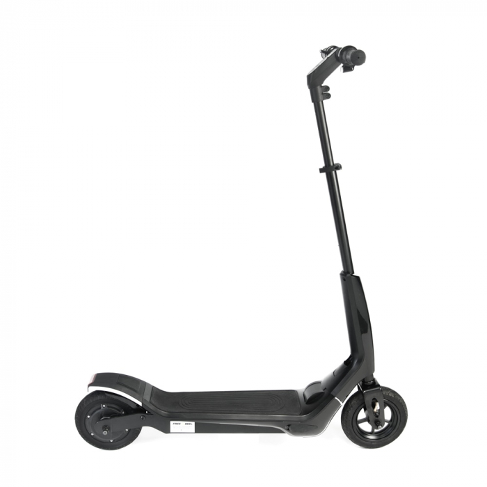 Trotineta electrica Freewheel Rider T1, Viteza 20 km/h, Autonomie 25 km, Motor 300W, Aplicatie smartphone, Roti gonflabile 8 inch, Negru [2]
