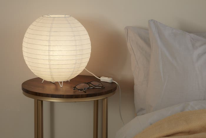 Veioza alba, 1 bec, E27, 40 W • GoodHome Taynae [7]