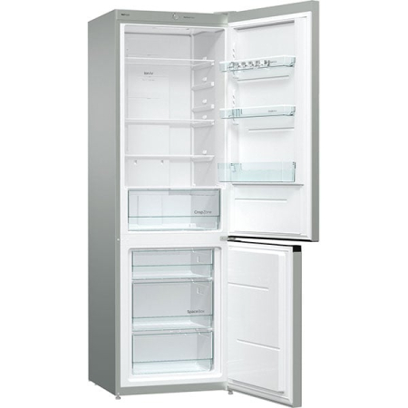 Combina frigorifica GORENJE NRK611PS4, NoFrost Plus, 307 l, H 185 cm, Clasa A+, argintiu [3]
