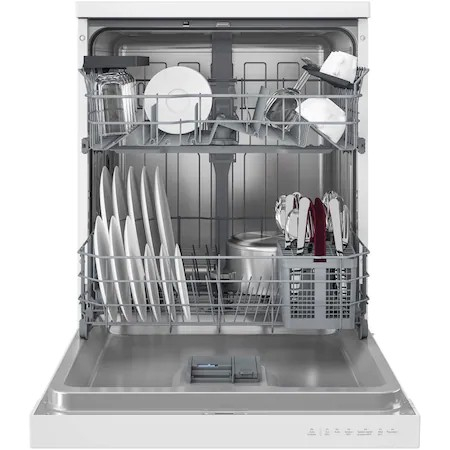Masina de spalat vase Arctic DFN363, 14 seturi, 6 programe, Clasa D, Deschidere automata a usii, Aqua Protect, Mini 35, 60 cm, Alb [1]