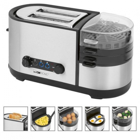 Set mic dejun TAM3688 Clatronic, Toaster + prajitor oua - RESIGILAT [1]