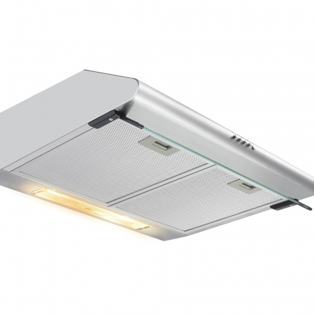 Hota traditionala Heinner XCH-450S, Putere de absorbtie 326.4 mc/h, 2 motoare, 60 cm, Inox [1]