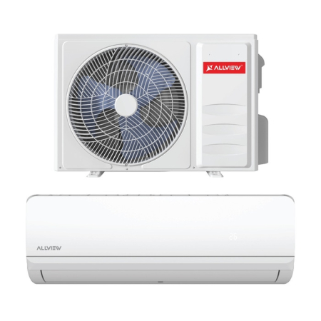 Aparat de aer conditionat Allview Sensy 9, 9000 BTU, A++ / A+, inverter, Wi-Fi, kit instalare, functie incalzire, dezumidificare, mod de noapte, mod turbo, mod ECO, ventilatie, autodiagnoza, alb [3]