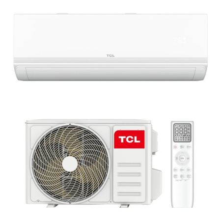 Aer conditionat - Aparat de aer conditionat TCL BreezeIN Ultra 9000 BTU, A+++, AI Energy Saving, Purificare Ioni Bipolari lumina UVC, WiFi, Optimizat Incalzire, kit instalare