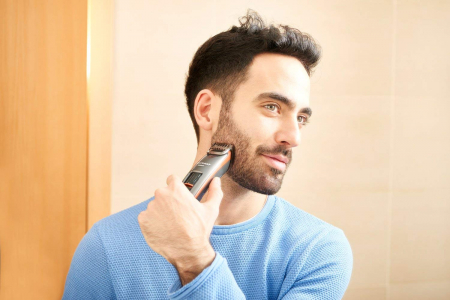 Aparat de tuns Taurus Hades,autonomie 50 min, Gri metalizat/ Portocaliu [4]