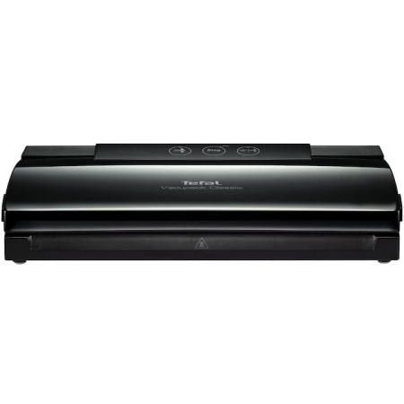 Aparat de vidat Tefal VacuPack Classic VT254070, 110 W, functie de sigilare si vidare automata, 2 programe, negru [0]