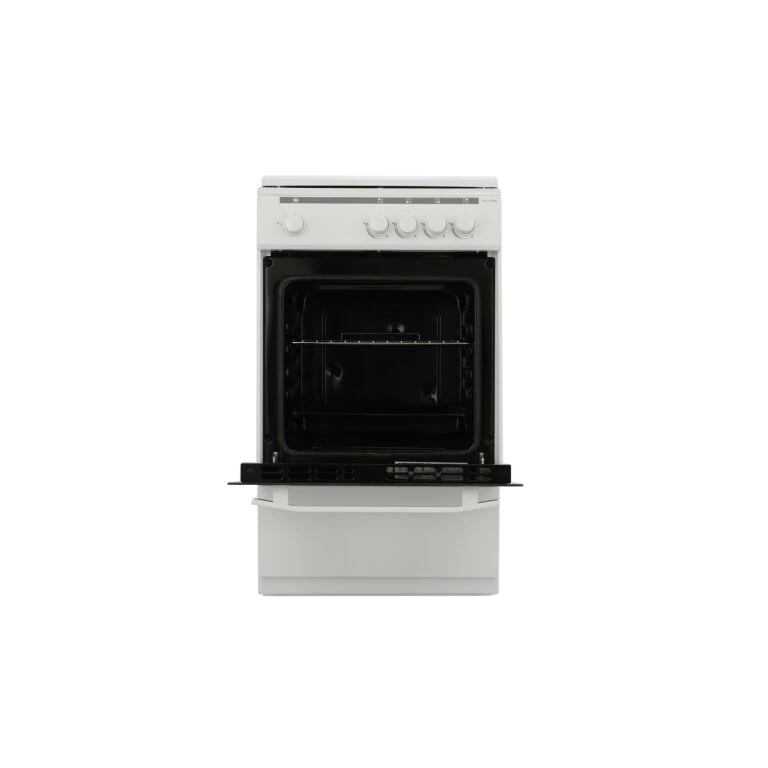 Aragaz Heinner HFSC-V50WH, Gaz, 4 arzatoare, Dispozitiv de siguranta plita/cuptor, Duze GPL incluse, 50 cm, Alb [3]
