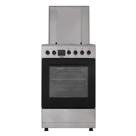 Aragazuri - Aragaz Samus SM563AENS INOX, 4 arzatoare, cuptor 43 l, Clasa A