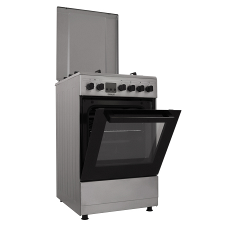 Aragaz Samus SM563AENS INOX, 4 arzatoare, cuptor 43 l, Clasa A [6]
