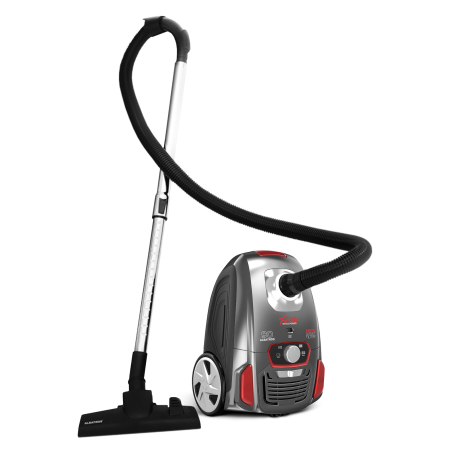 Aspirator cu sac Albatros Forte 90 Eco, 900 W, Rosu-gri [0]