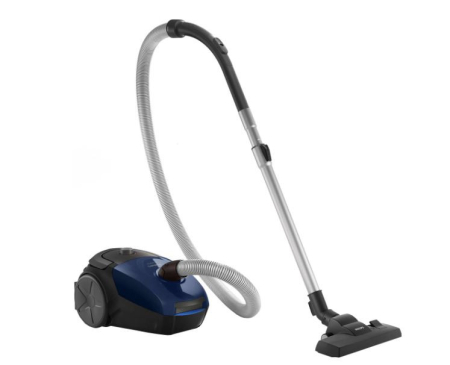 Aspiratoare - Aspirator cu sac Philips PowerGo FC8240/09, 750 W, 3 L, filtru antialergeni, albastru