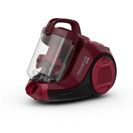 Aspiratoare - Aspirator fara sac Rowenta Swift Power Cyclonic RO2910EA, 750W, 3 niveluri de filtrare, acoperire 7.5m, motor Effitech, rosu