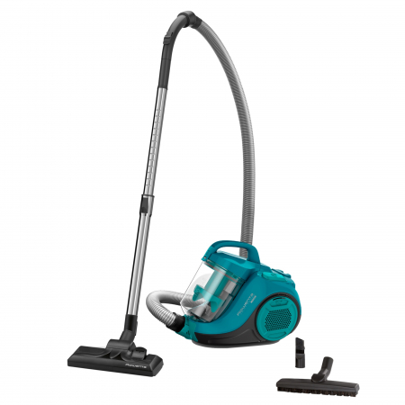 Aspiratoare - Aspirator fara sac Rowenta Swift Power Cyclonic RO2932EA, 750 W, filtrare tripla, Negru
