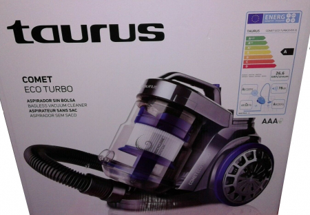 Aspirator Taurus Comet Eco Turbo, 800W, AAA, TurboCyclone, 2 l, filtru Hepa [1]