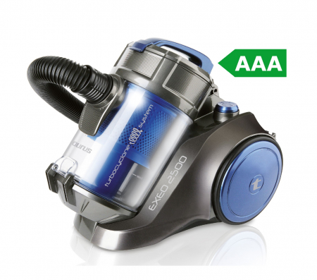Aspiratoare - Aspirator Taurus Exeo 2500, 800W, Filtru Hepa, Albastru/Negru