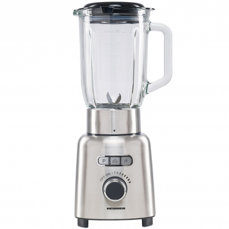 Blendere - Blender Heinner HBL-ICE1000XMC, 1000 W, 1.5 l, Viteza variabila, Pulse, Zdrobire gheata, Bol sticla, Inox