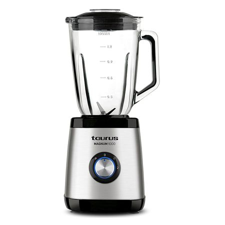 Blender Magnum 1000,1000W, 2 viteze + Puls, Vas sticla 1.5l, Functie zdrobit gheata,Inox [4]