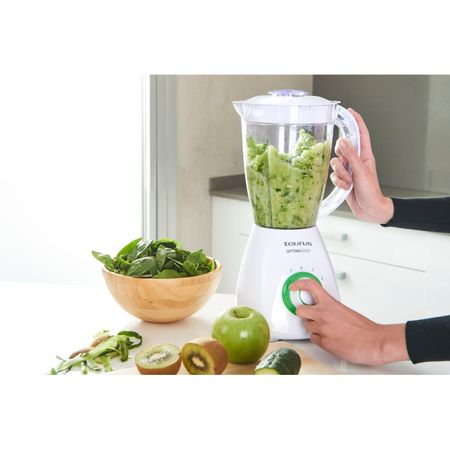 Blender Optima Easy, 450W, Vas 1.5 l, 2 viteze + Turbo, Alb [1]