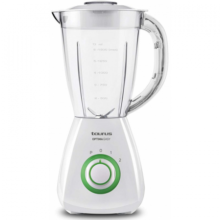 Blendere si mixere - Blender Optima Easy, 450W, Vas 1.5 l, 2 viteze + Turbo, Alb