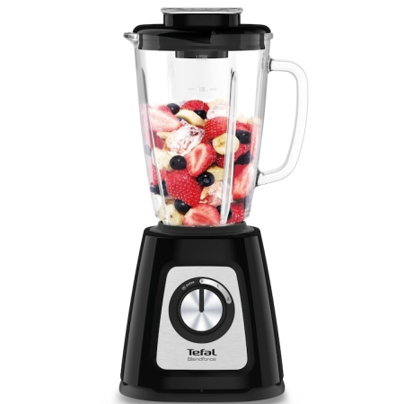 Blender Tefal Blendforce BL435831, 800 W, 1.75 l, 2 viteze, Powerlix, Smart Lock, functe zdrobire gheta, negru/ gri [0]