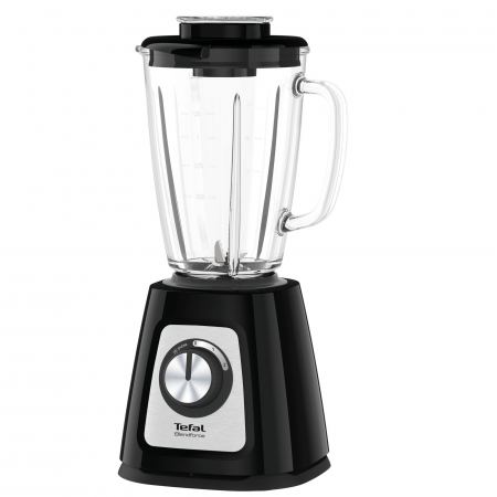 Blender Tefal Blendforce BL438831, 800 W, Powerlix, Smart Lock, 1.75 L, Negru/Gri [2]