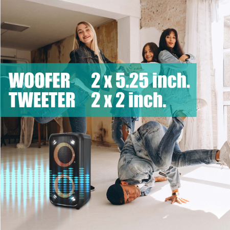 Boxa portabila Samus Miami 5.25, 80 W [36]