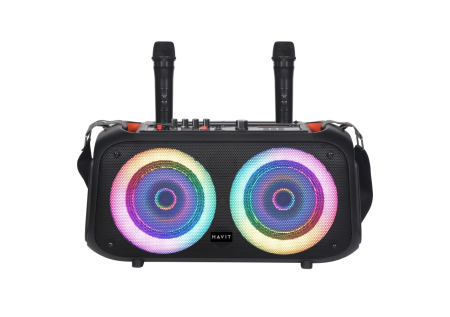 Boxe - Boxa Wireless HAVIT SQ127BT, Led, 40W, Negru