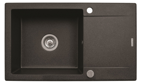 CHIUVETE - Chiuveta bucatarie KORFU 78x46 1B 1D Black