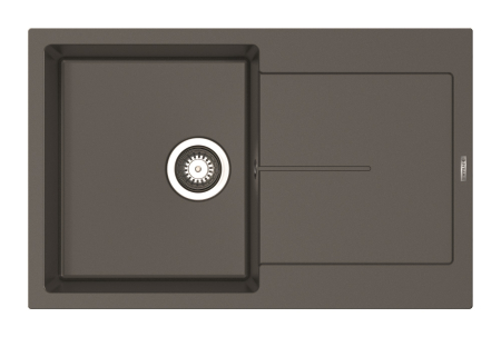 CHIUVETE - Chiuveta bucatarie Pyramis ITHAKA 79x50 1B 1D Iron Grey