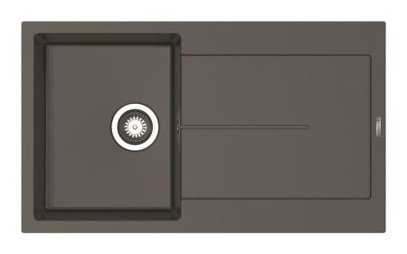 CHIUVETE - Chiuveta bucatarie Pyramis ITHAKA 86x50 1B 1D Iron Grey