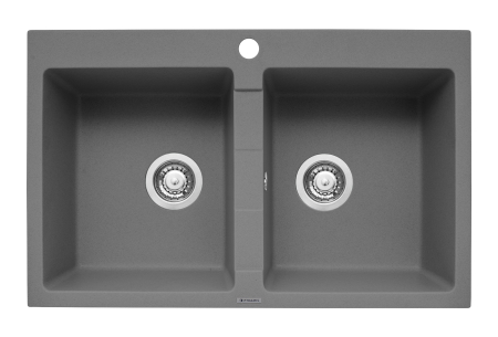CHIUVETE - Chiuveta bucatarie SPARTA 78x50 2B Grey
