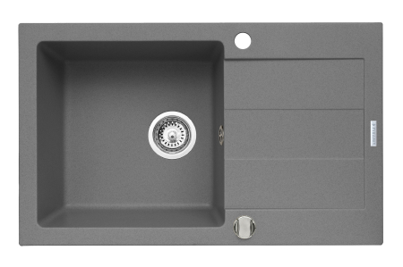 CHIUVETE - Chiuveta bucatarie SPARTA PLUS 78x48 1B 1D Grey