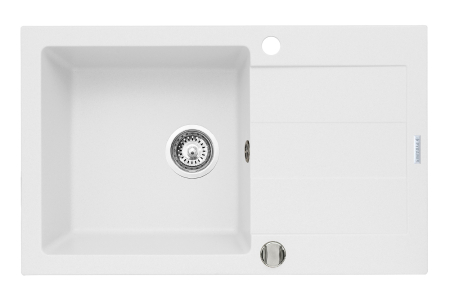 CHIUVETE - Chiuveta bucatarie SPARTA PLUS 78x48 1B 1D Snow