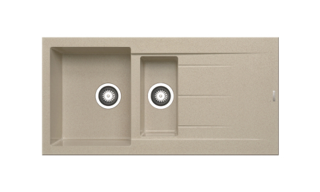CHIUVETE - Chiuveta Granit Alazia 100x50 1 1/2B 1D Sand Beige