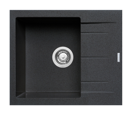 CHIUVETE - Chiuveta Granit ALAZIA 1B 1D 59x50 Black